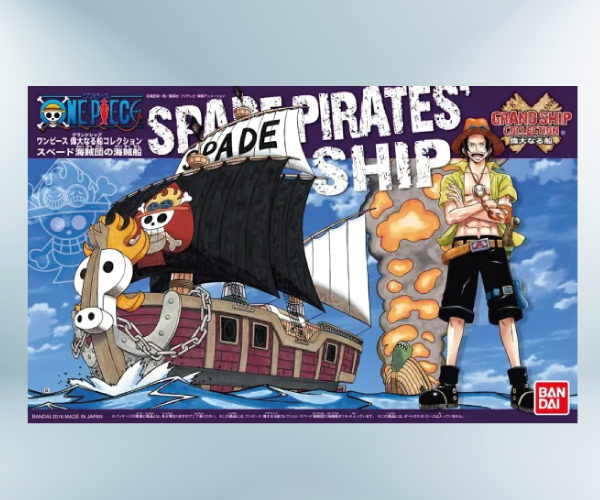One Piece: Spade Pirates Ship – Grand Ship Collection Model Kit