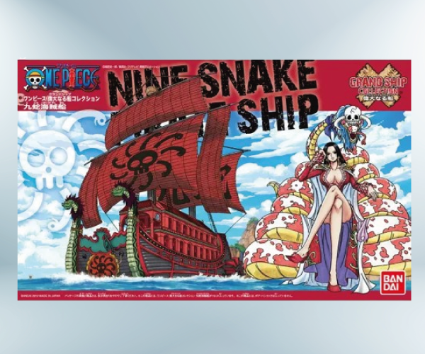One Piece: Nine Snake Pirat Ship – Grand Ship Collection Model Kit