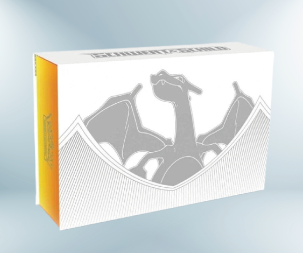 Schwert & Schild Glurak Ultra Premium Kollektion (DE) - mit Riss in Folie