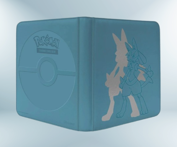 Ultra-PRO: Pokémon Elite Series 9-Pocket Zippered Premium PRO-Binder - Lucario Sammelmappe