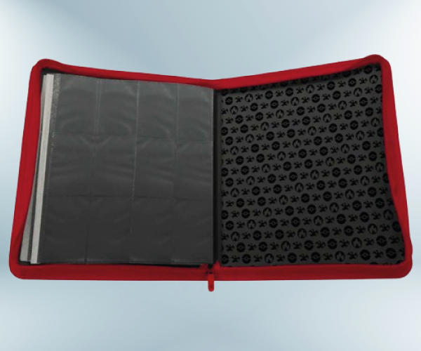 Ultra-PRO: Pokémon Elite Series 12-Pocket Zippered Premium PRO-Binder - Glurak Sammelmappe
